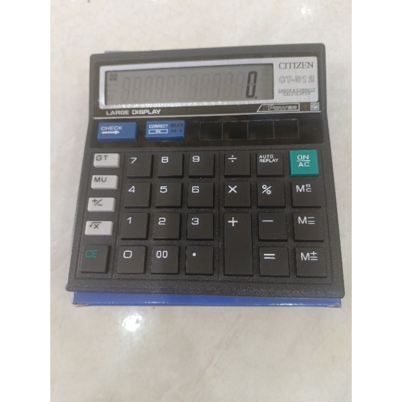 

kalkulator citizen CT-512 12 digit