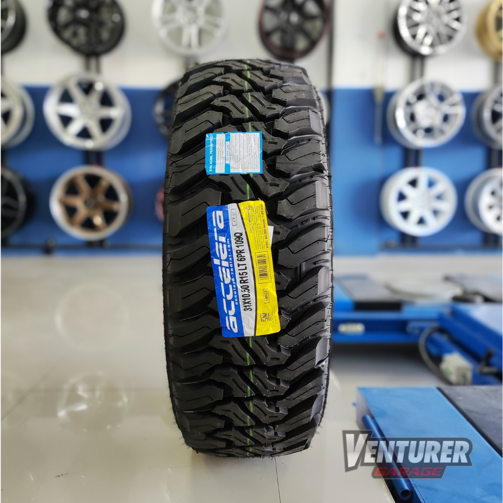 Ban Mobil Ukuran 235/75 R15 ACCELERA MT-01 Ban Mobil Offroad R15 Tubles