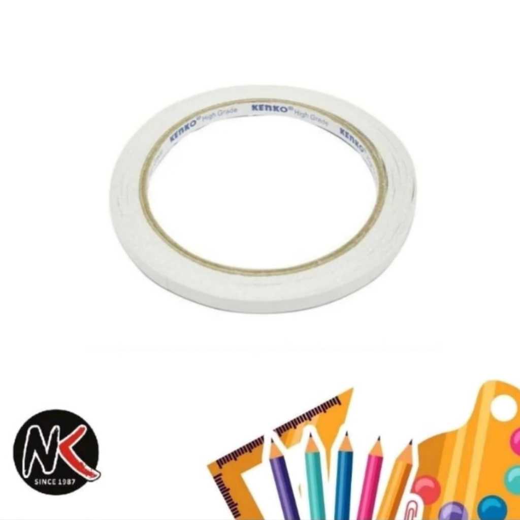 

Perekat Dua Sisi/Double Tape KENKO 1/4 Inch