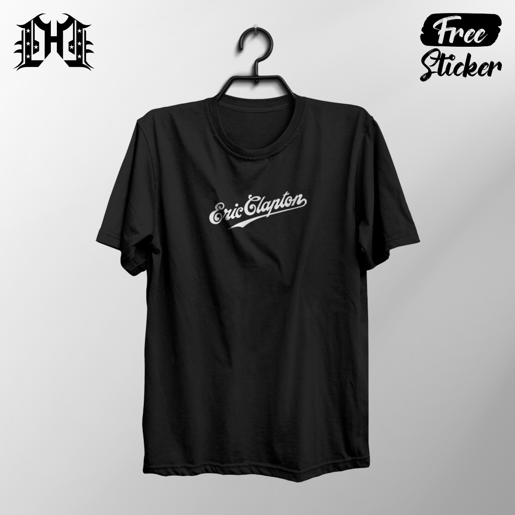 Kaos Eric Clapton Band Logo 02