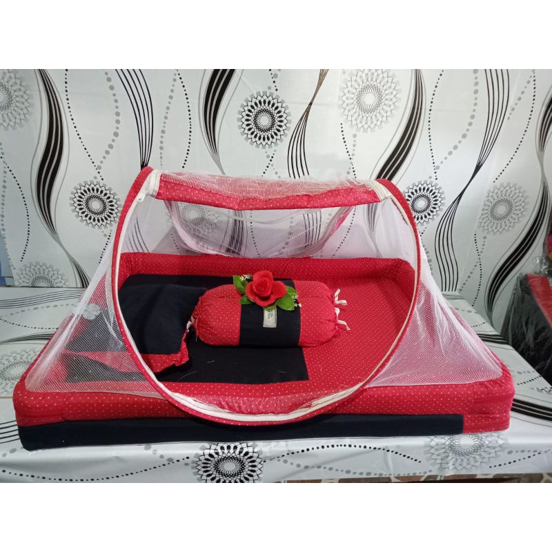kasur kolam kelambu bayi