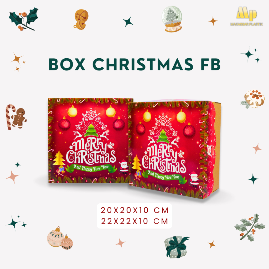 

Box Christmast FB @10 Pcs