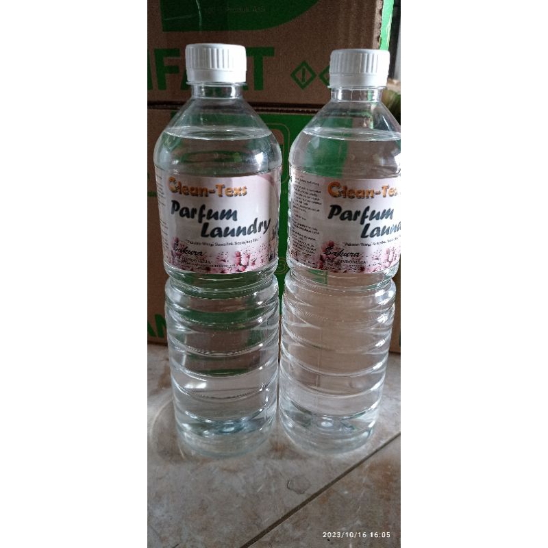 2Botol Parfum LAUNDRY 1liter by Cleantex