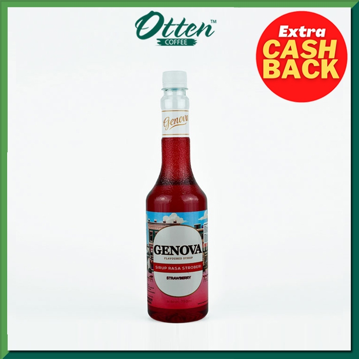 

Genova - Syrup Strawberry 750ml - Sirup Minuman Rasa Stroberi