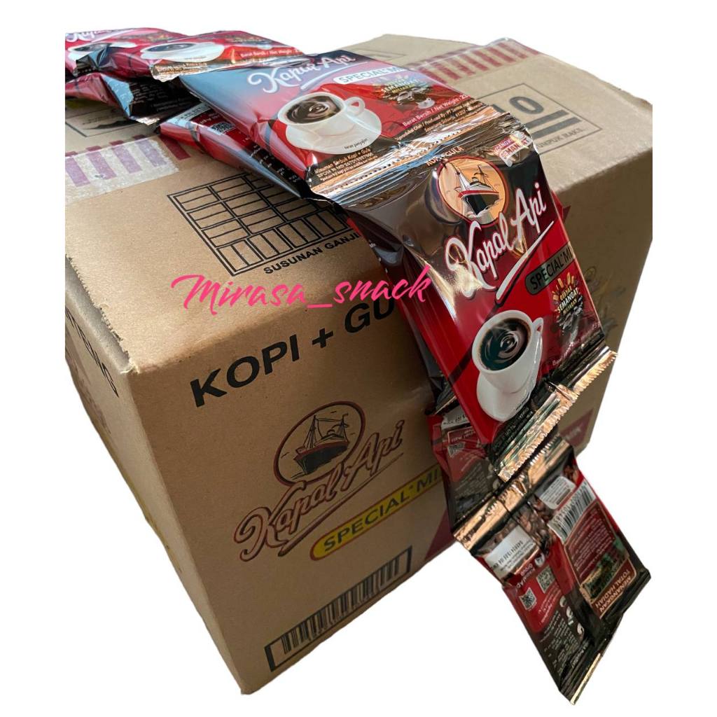 

Kopi Kapal Api Special Mix 25 Gr 1 Dus Isi 120 Sachet