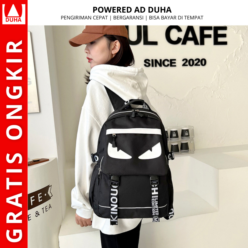 PROMO - Tas Sekolah Anak SD SMP SMA Ransel Backpack Korea Fashion Lucu K2CV7