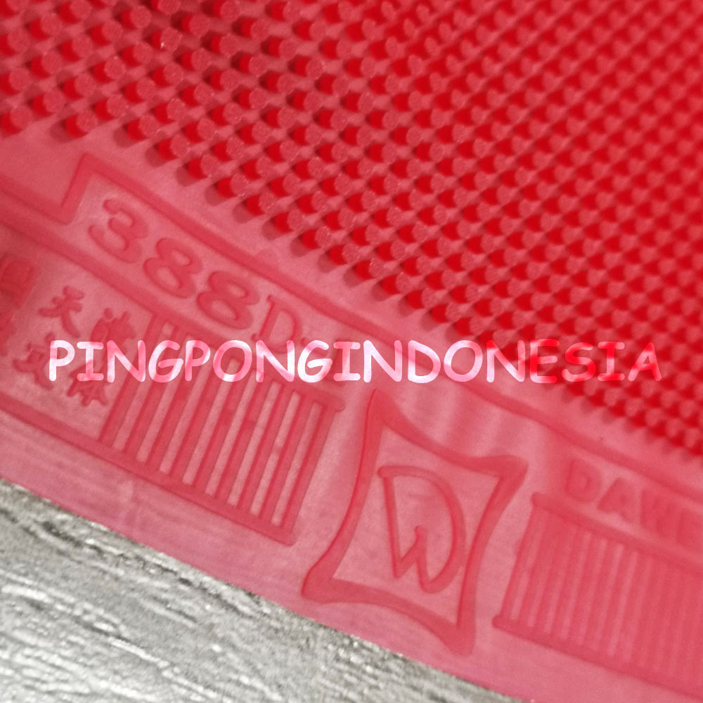 Dawei 388 D-1 Super Block OX - Karet Pingpong Bintik Proses Jahat Panjang 388D Rubber Bat Bet Tenis Meja SuperBlock 388D1 D1