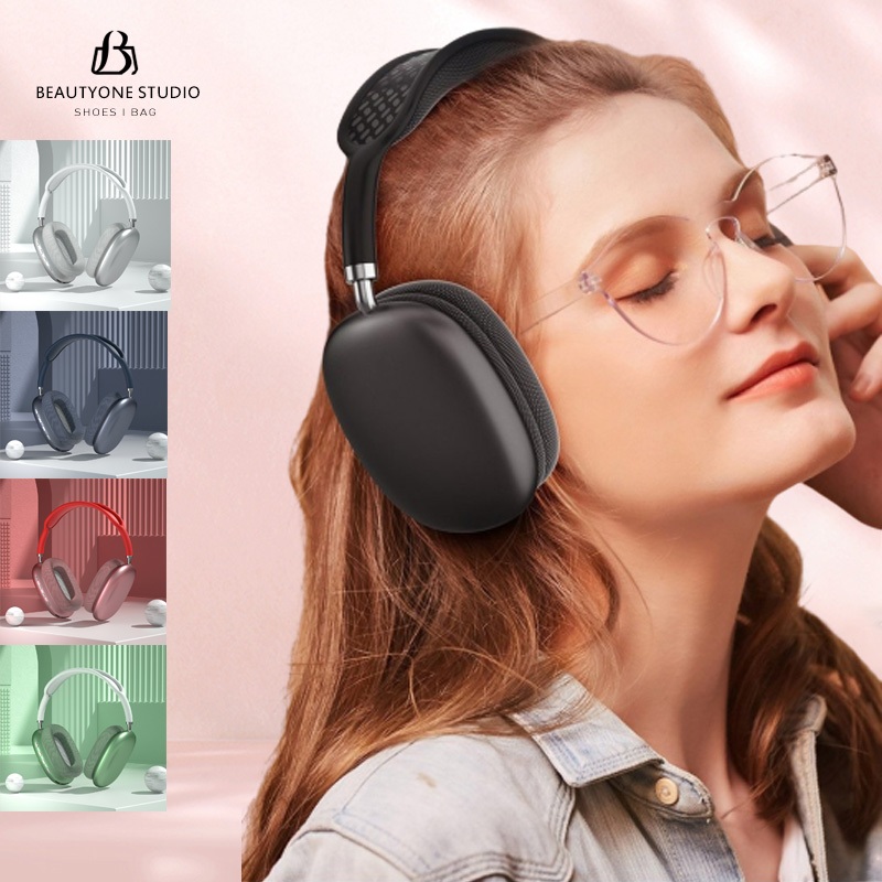 Ready/COD P9 Headset Bluetooth Headset 5.3 Headphone Kualitas Suara Stereo Yang Sangat Tahan Lama