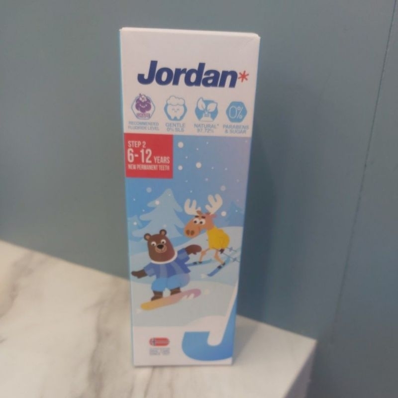 Jordan Toothpaste 6-12 Tahun