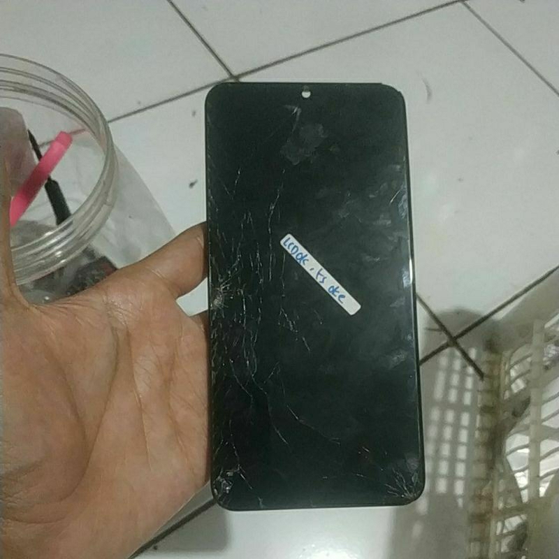 LCD BEKAS SAMSUNG A10S