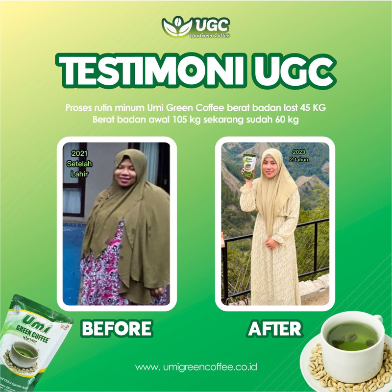 UGC Pelangsing Herbal, Kopi Hijau