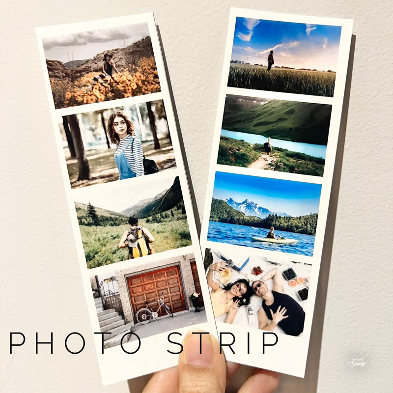 PHOTO STRIPS ~ CETAK ORIGINAL CANON PHOTO PAPER UKURAN 4R / POSTCARD