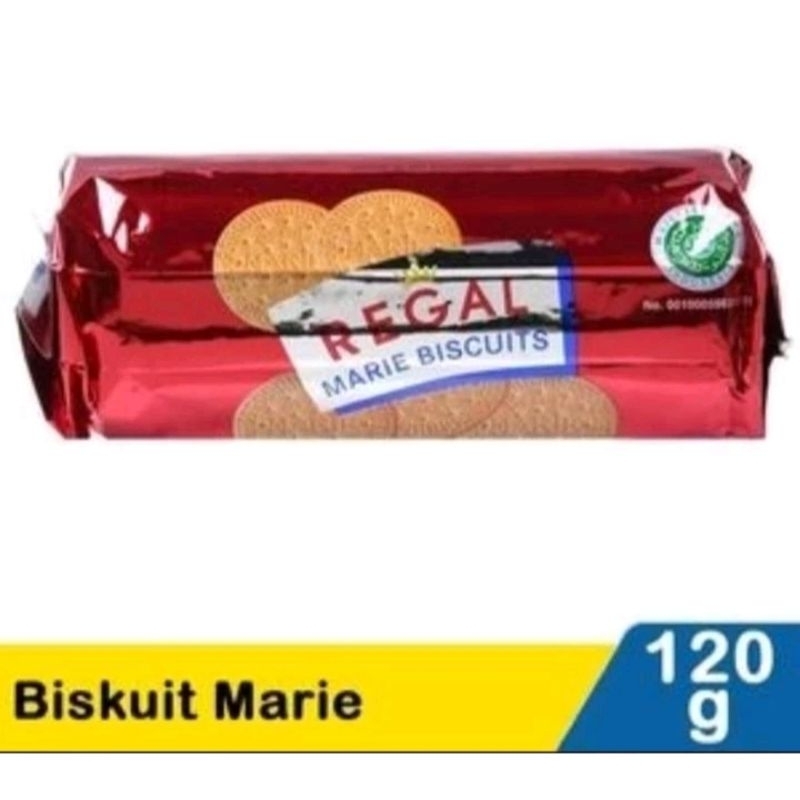 

Regal Marie Biscuit 120gr/12gr Renceng