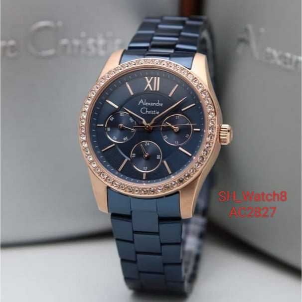 ALEXANDRE CHRISTIE AC2827 AC 2827 Rose Navy