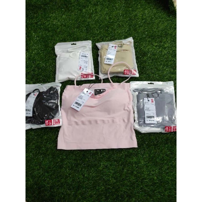 Tanktop Bra Uniqlo - Kamisol Bra Crop Uniqlo
