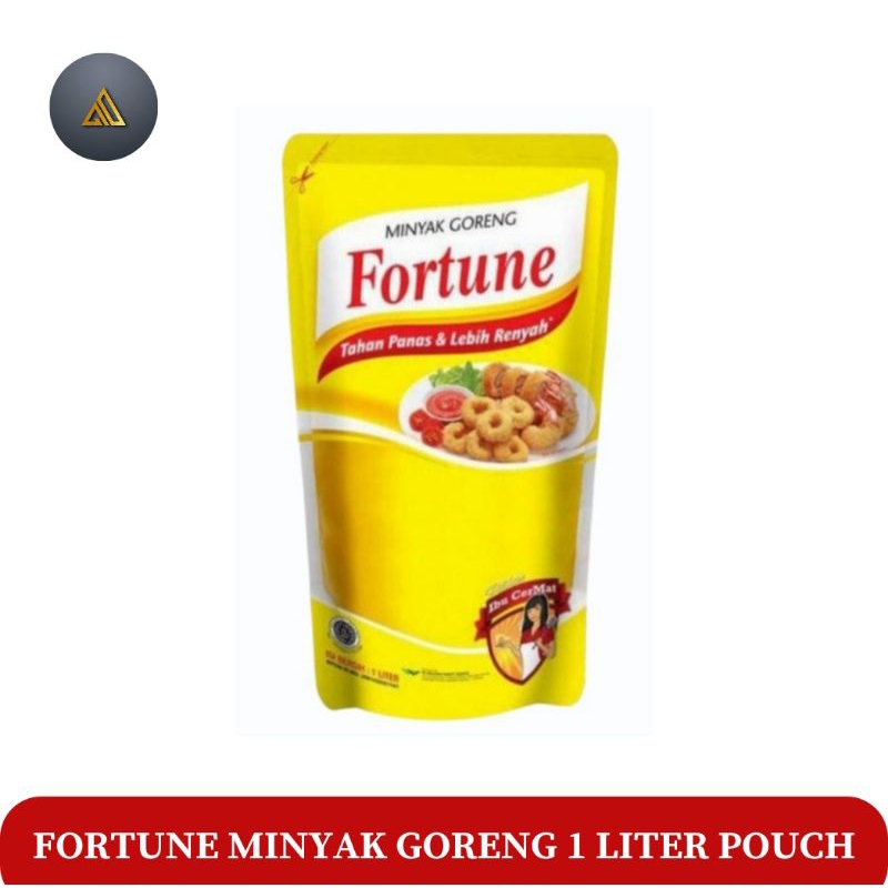 

Minyak Goreng FORTUNE 1 Liter Refill Pouch