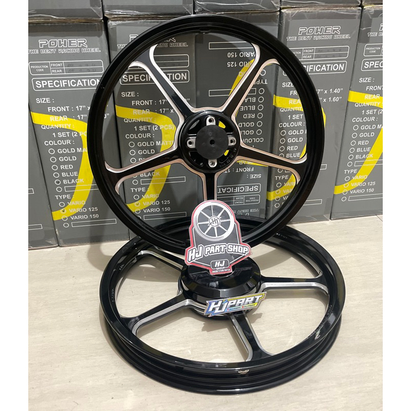 VELG MANDALIKA VARIO 125 VARIO 150 NEW PCX 150/160 ALL MIO VELG MANDALIKA VARIO RING 17 VELG POWER M
