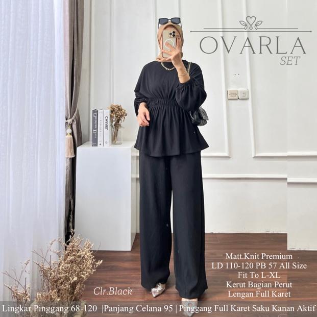 Estusae : Ovarla Set Knit Rajut/One Set Celana Knit Rajut / SetCel Bahan Knit/Rajut Oversize