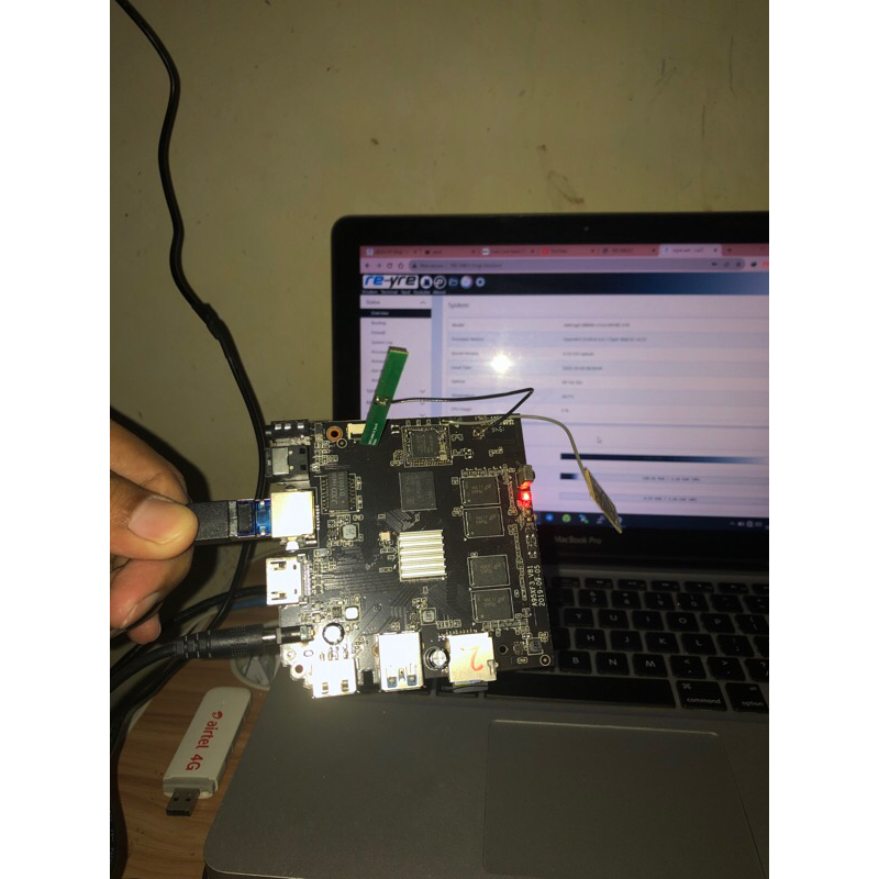 STB A95x F3 Amlogic s905x3 bisa openwrt Board Only