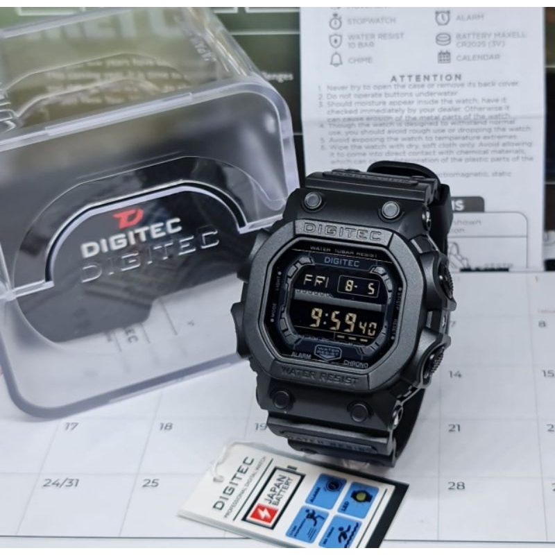 DIGITEC Jam Tangan Pria SPORT Digital DIGITEC (5012) Original Anti Air/Bisa Dibawa Berenang TERBARU