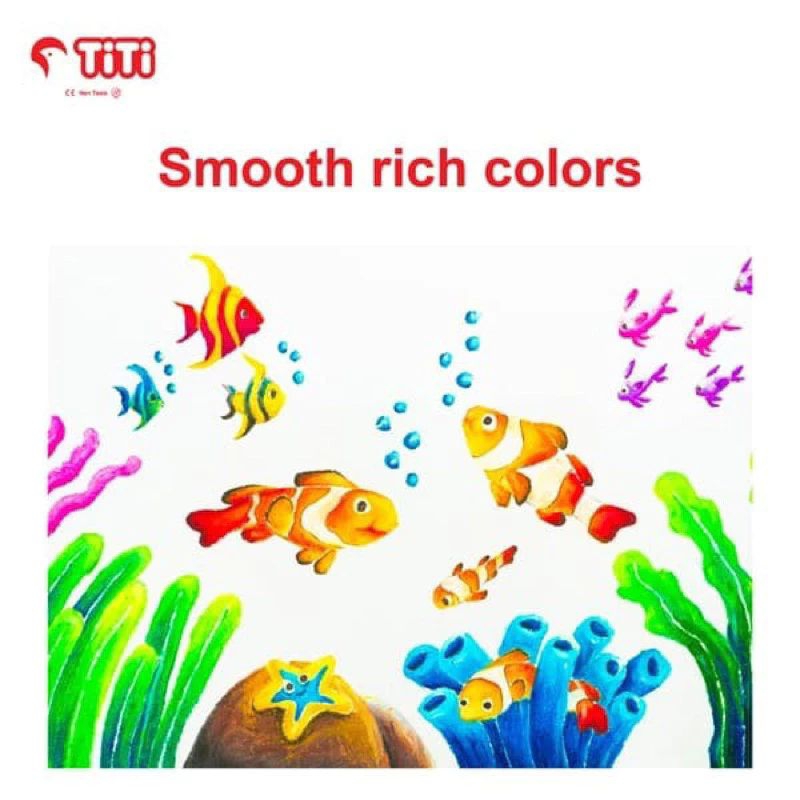 

Crayon/Oil pastel TiTi 55 warna ( 1set ) RB9