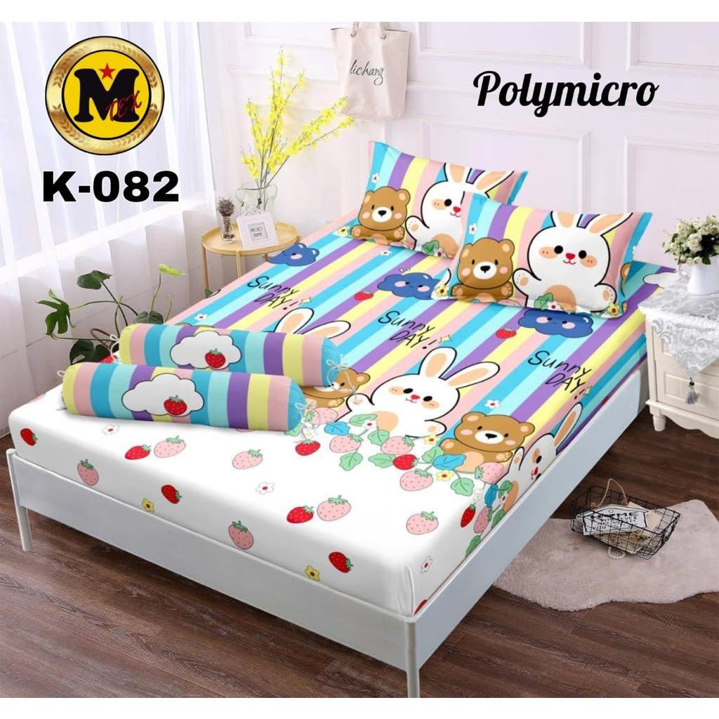 Seprei Motif Anak-Anak Karakter Bulan Bintang Terbaru &amp; Terlaris Ukuran 180x200 160x200 120x200 King Queen Single