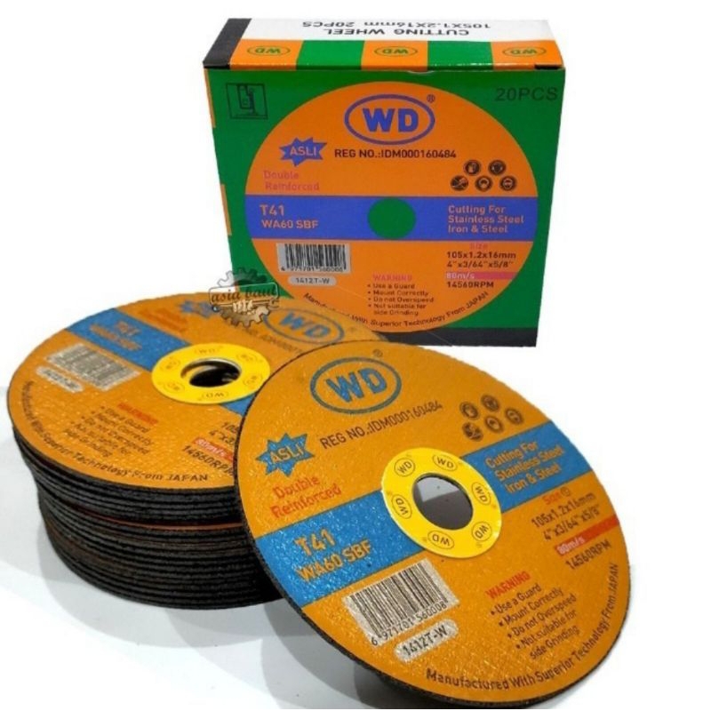 MATA GERINDA POTONG BESI MEREK WD ORIGINAL