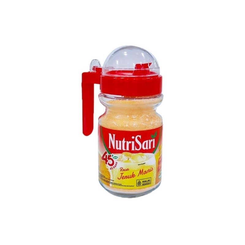Nutrisari Jeruk Manis Pitcher Botol Kaca Jadul 300g Nostalgia