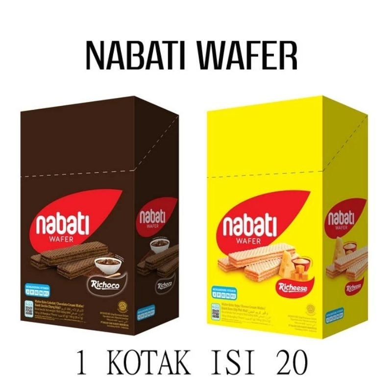 

WAFER NABATI RICHEESE RICHOCO 1 KOTAK ISI 20