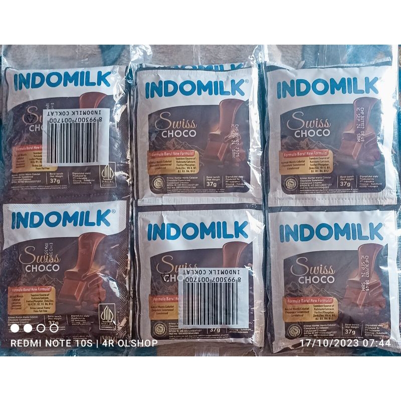 

Susu saset indomilk 37g×6