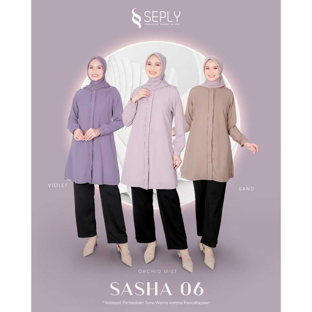 Seply - Tunik wanita New Color Daily - Sasha 06