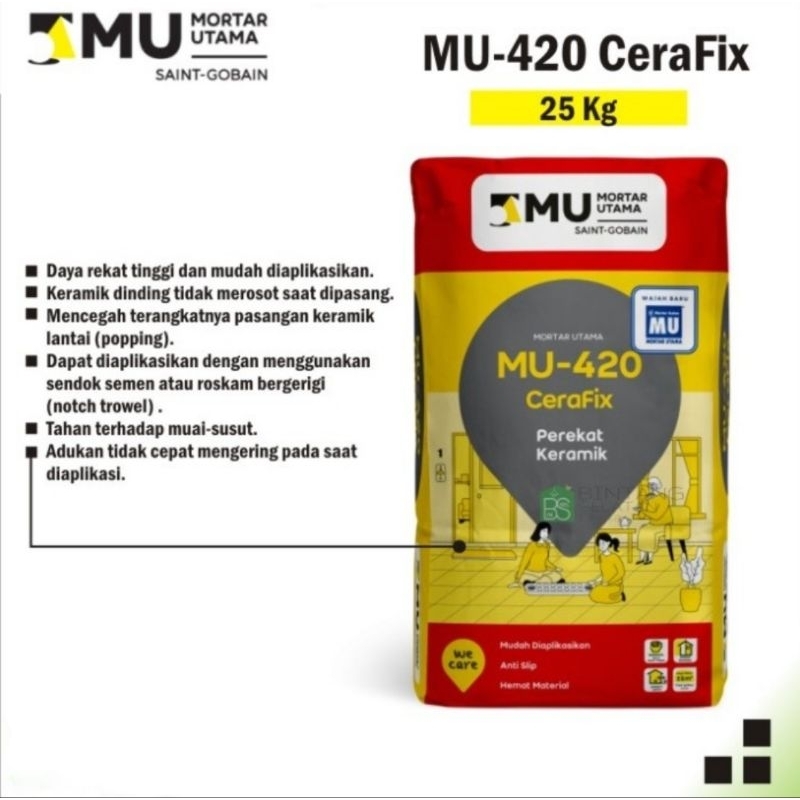SEMEN MU420 CERAFIX Perekat Keramik 25KG