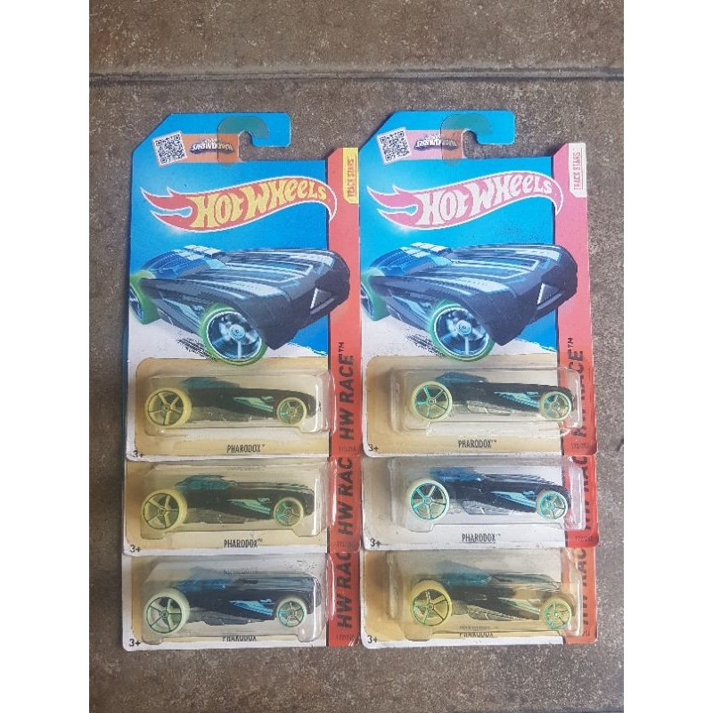 Hotwheels Pharodox Hitam Jago Balap
