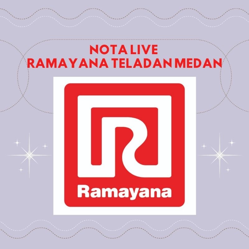 Nota live Tas  Ramayana Teladan Medan