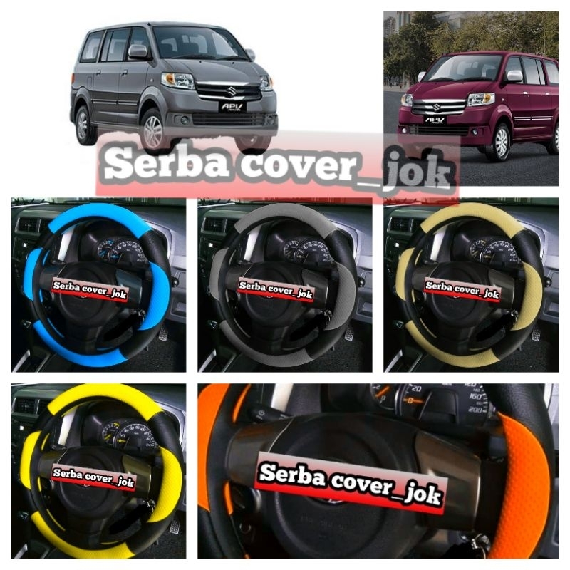 Sarung setir mobil Suzuki APV cover setir mobil APV universal model sabit