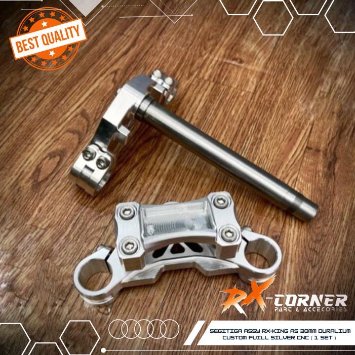 SEGITIGA FORK ATAS BAWAH NINJA AS 33 PNP RXKING SCORPIO FINISHING CNC DURAL T7 TERBAIKS LIMITED