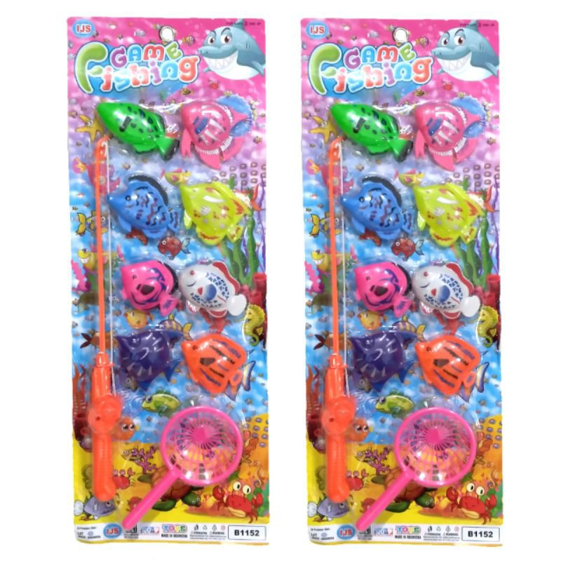 MAINAN ANAK MANCING MANIA/MANCING IKAN 8PCS B 1152