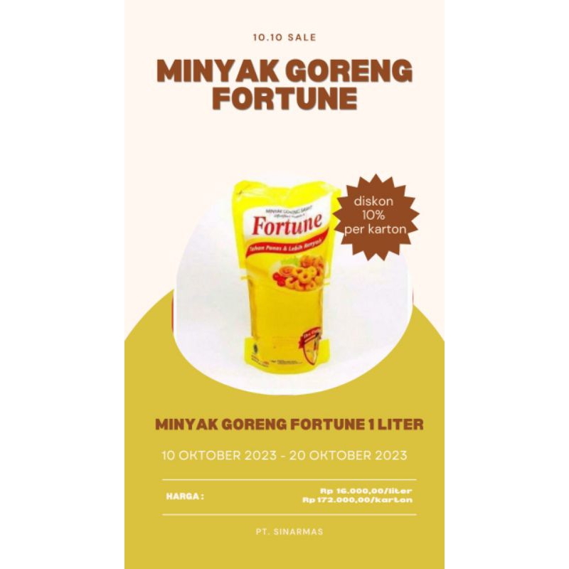 

Minyak Goreng Furtune