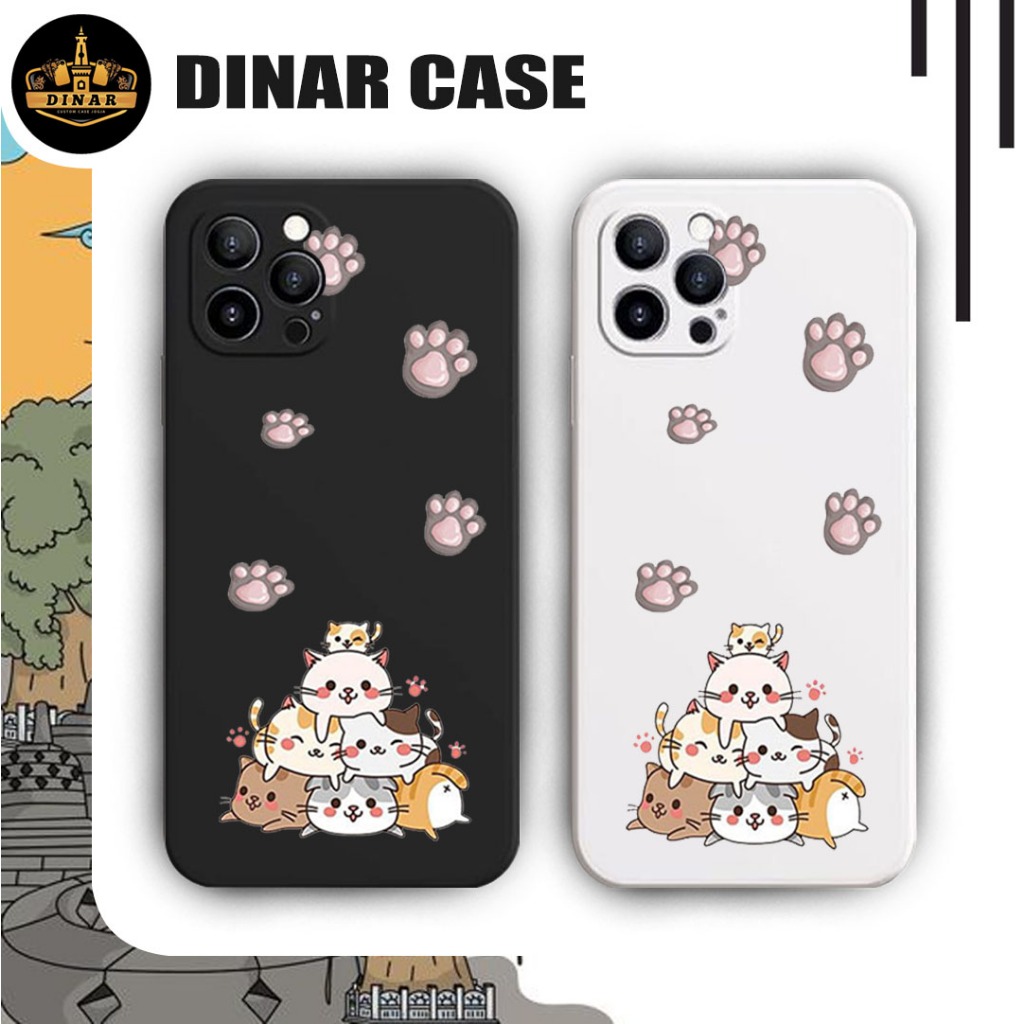 Softcase Realme 5 5 PRO C11 C15 C20 C21 C21Y C25 C31 C30 C35 C55 C33 ...   Motif Gambar  dn225-jejak