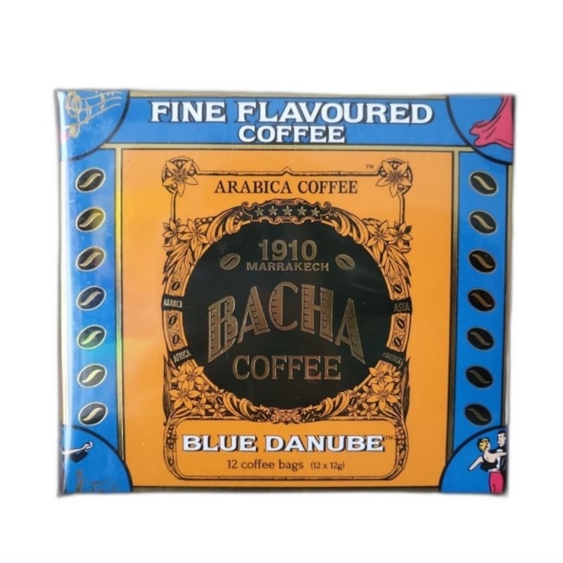 

Bacha Coffee Blue Danube Fine Flavoured 12 Coffee Bags