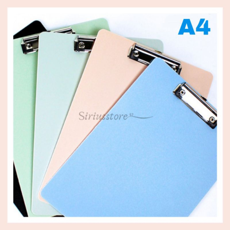 

Clipboard A4 Karakter Polos Warna Pastel Morandi / Papan Jalan A4 / Papan Ujian Aesthetic Estetik Murah COD