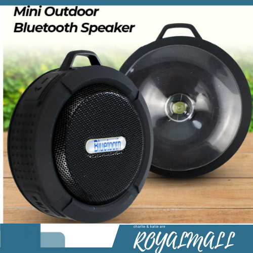 Mini Outdoor Bluetooth Speaker / Speaker Spiker Bluetooth Blutoth Blutut Mini Kecil Subwoofer Aktif 