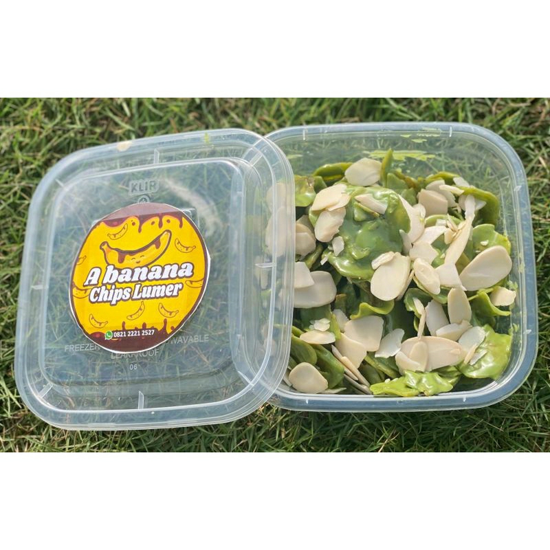 

abanana chips lumer ( matcha almond ) by asnack