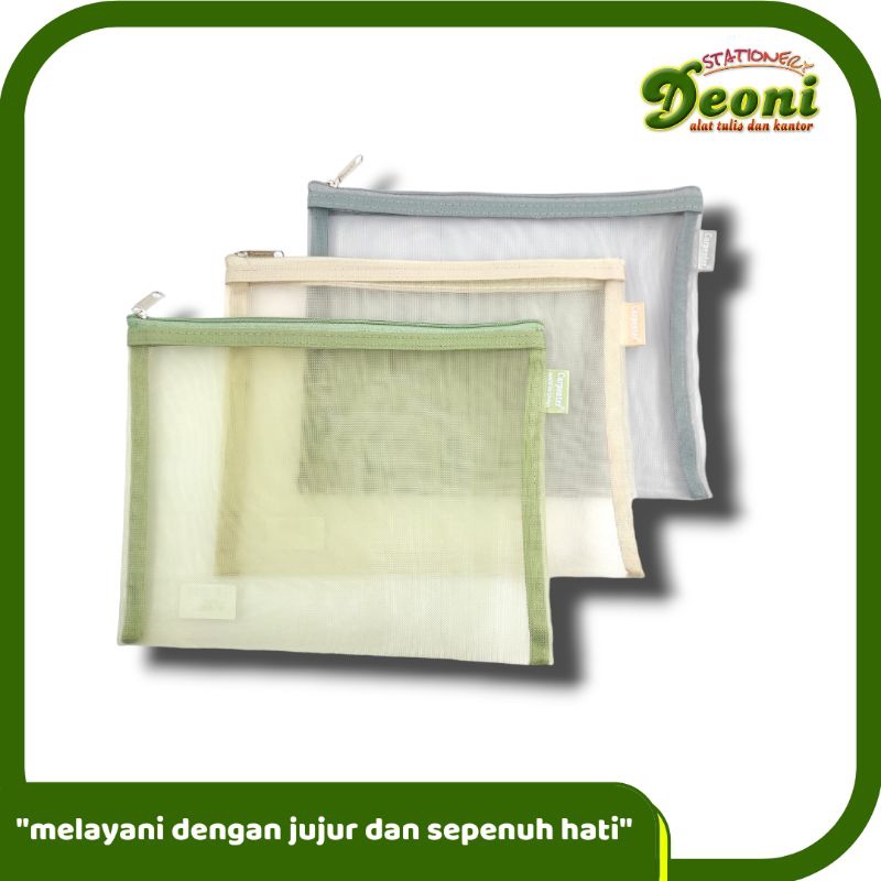 Kangaro Map Sleting A4 A5 Zipper