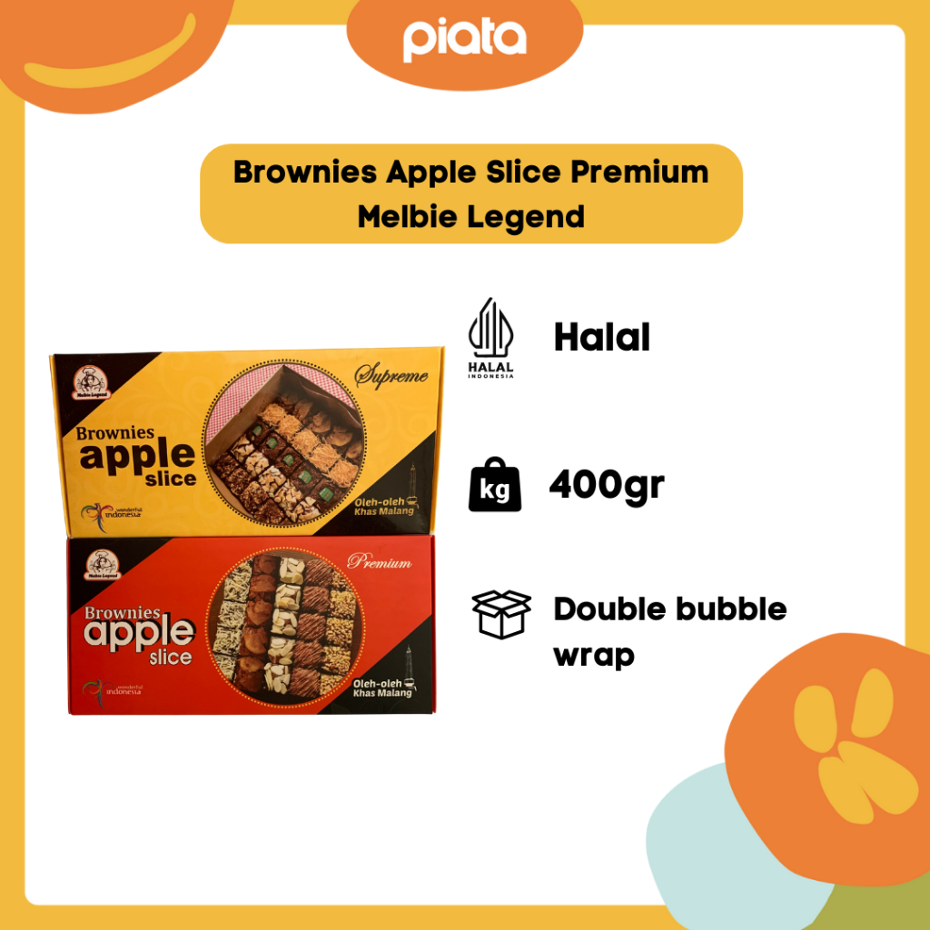

Brownies Apple Slice Supreme & Premium