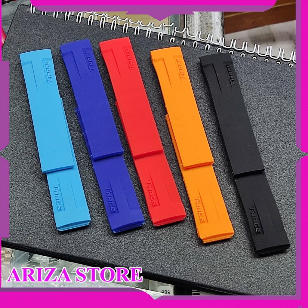 TISOT TRACE T-RACE TALI JAM TANGAN STRAP RUBBER SILICONE PREMIUM