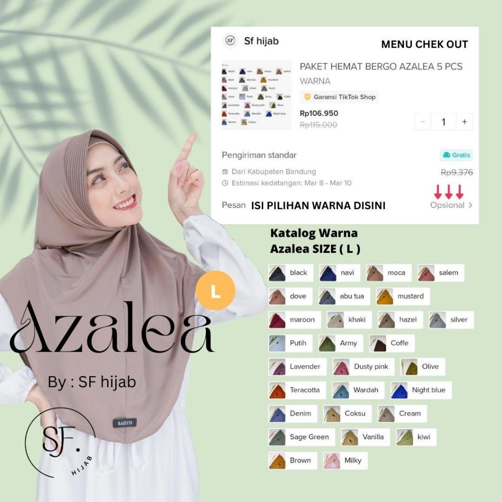 Paket Hemat Azalea L isi 5 pcs (BACA DESKRIPSI)