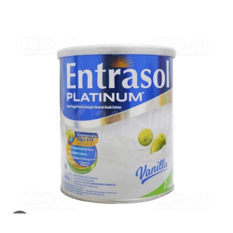 

entrasol platinum vanila 400 gram
