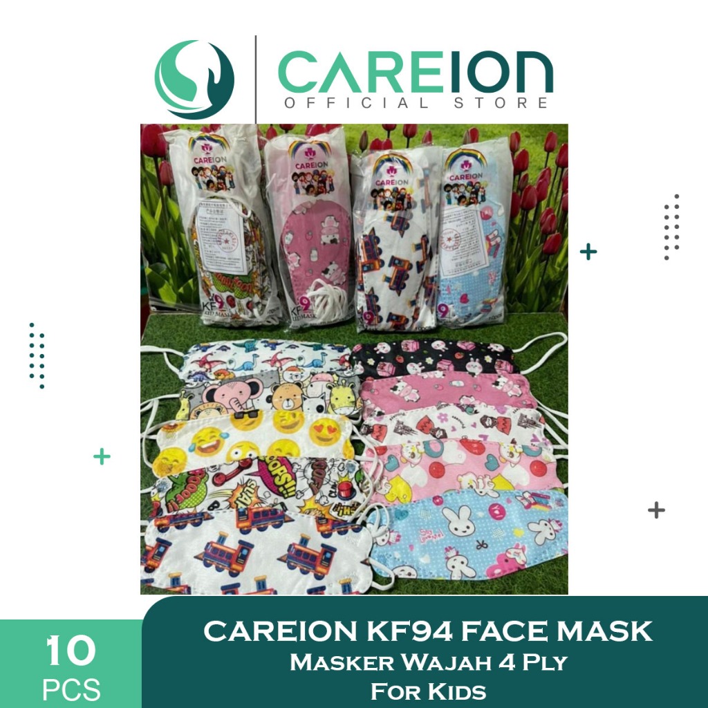 Careion Masker KF94 4 Ply KIds Karakter