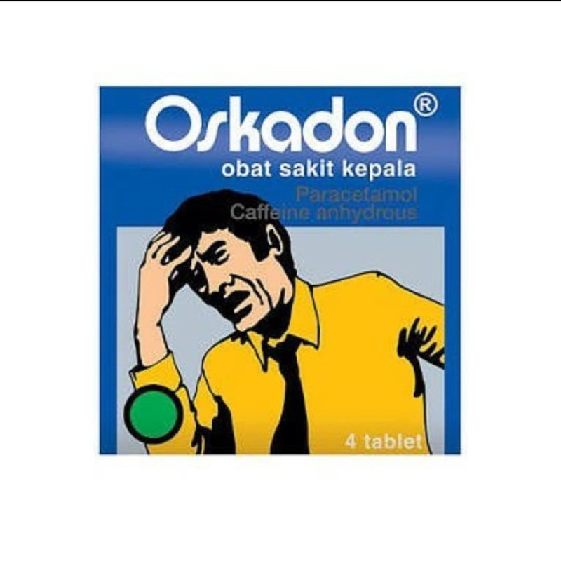 oskadon obat sakit kepala isi 4 kaplet